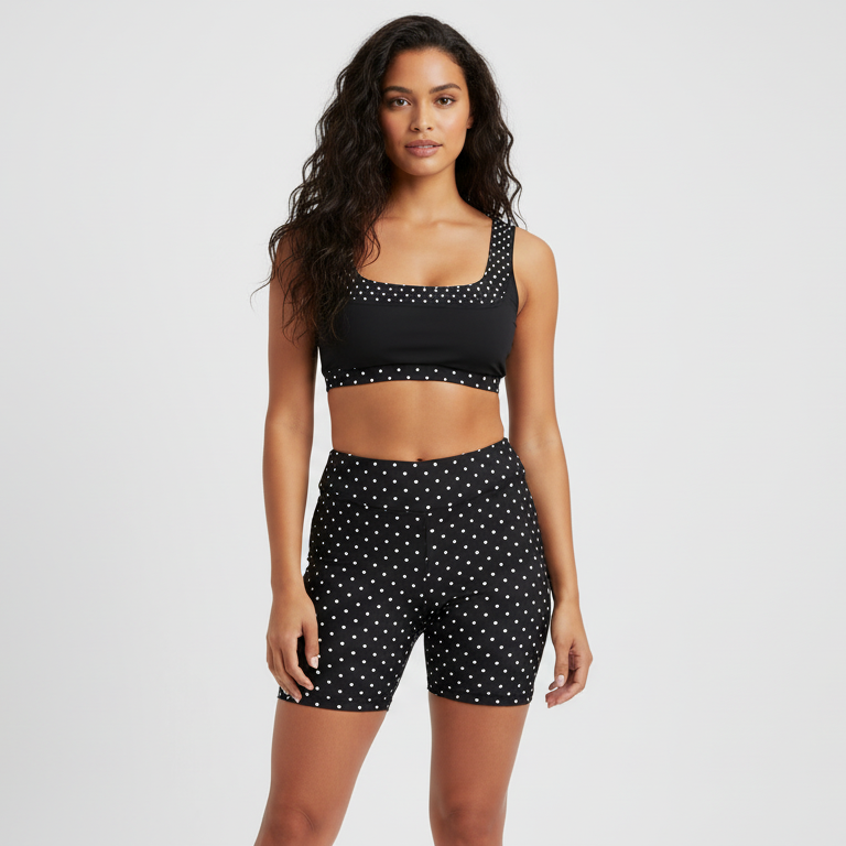 Black & White Polka Dot Set